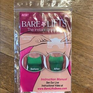 Breast lift stickers